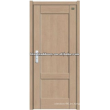 Simple baño plana diseño de puerta de PVC del MDF de la puerta (JKD-1616) para fácil instalación y ambiente agradable